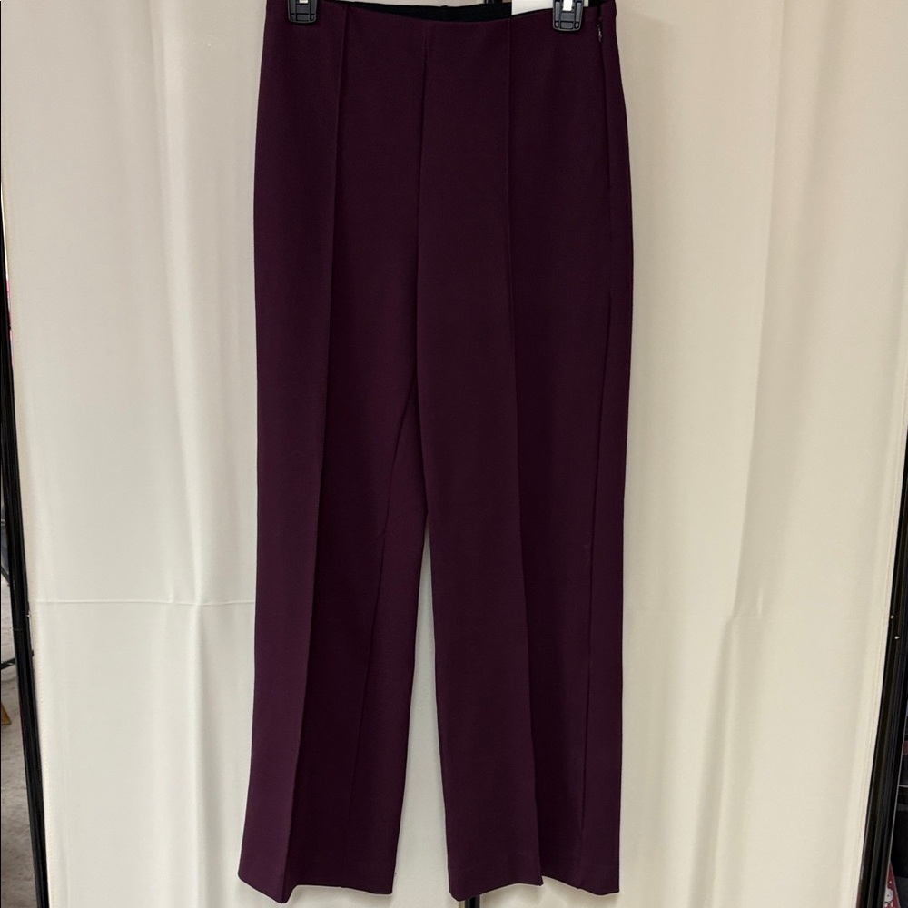 Ann Taylor Deep Purple Straight Leg Pants